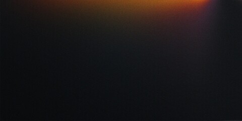 Obraz premium Dark Background with Subtle Orange and Red Light Flare abstract