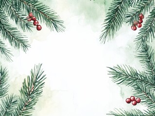 Red and Green Horizontal Stripes in Festive Holiday Palette with Soft Blending Effects