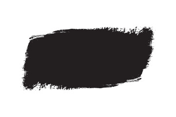 Fototapeta premium Grunge black brush stroke vector illustration