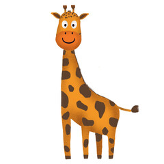 Fototapeta premium giraffe kids