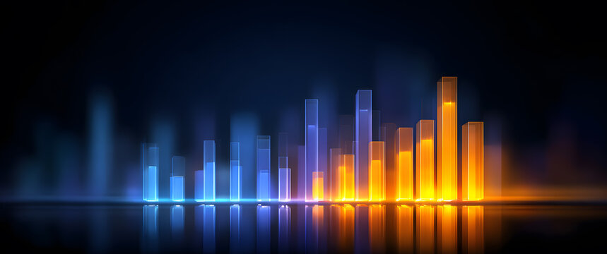 abstract background with colorful lights