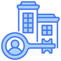 Ownership Blue Icon