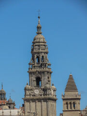 Fototapeta premium Cathedral Basilica in Santiago de Compostela