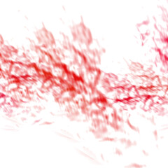 Obraz premium Abstract red and black nebula cosmic cloud formation