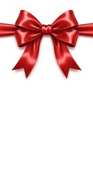 Red Ribbon Bow Decoration.