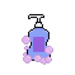liquid body soap pixel art