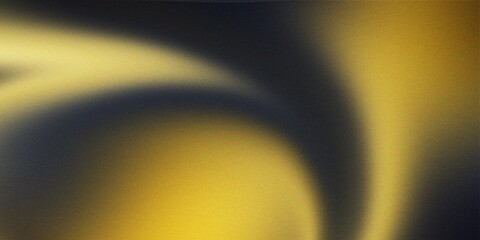 Flowing Golden Yellow and Dark Blue Abstract with Grain Texture background