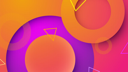 abstract geometric sphere vector background with light and reflection