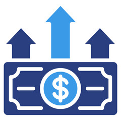 Rising Prices  Icon Element For Design