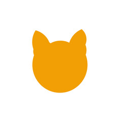 minimalist cat silhouette illustration