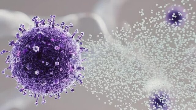 Virus disintegration