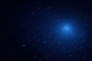 Fototapeta premium Starry Abstract Space Background with Glittering Stars