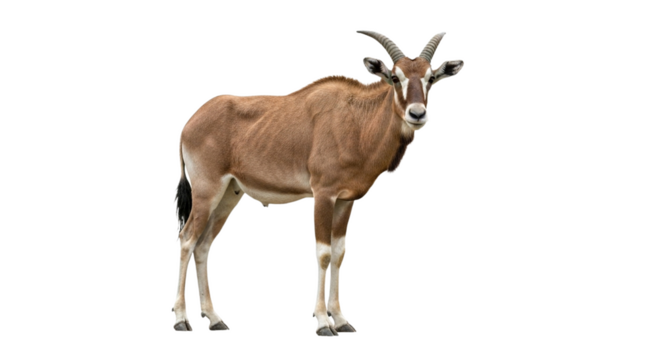 Addax  with transparent png  background