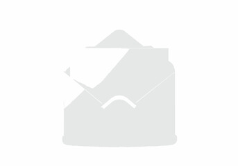 A grey scale image displays an opened envelope with a letter protruding from its top edge