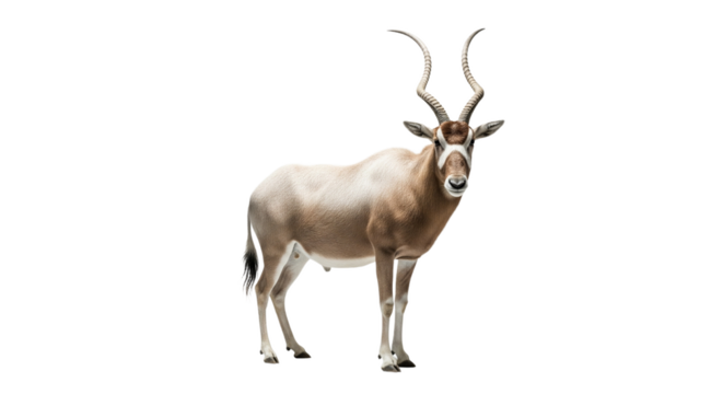 Addax  with transparent png  background