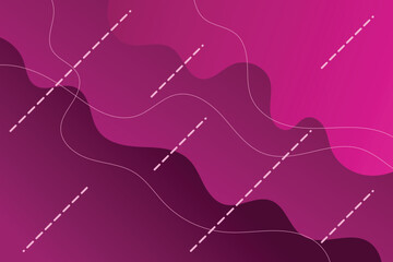 Abstract magenta gradient with flowing shapes and diagonal lines