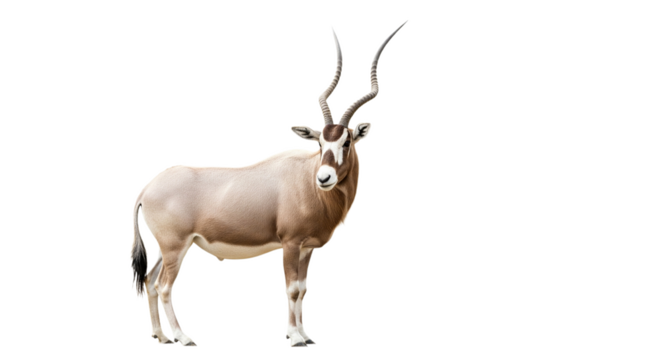 Addax  with transparent png  background