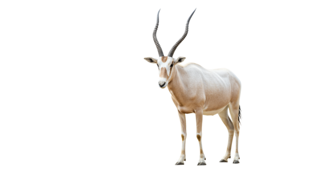 Addax  with transparent png  background