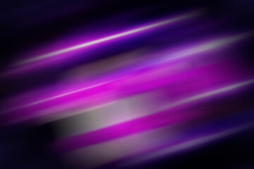 Light leak overlay. Pink purple blurry light on a black background. Flare effect. Defocused Blur. Perfect overlay texture for photo edits or modern design projects.