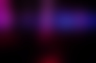 Light leak overlay. Pink purple blurry light on a black background. Flare effect. Defocused Blur. Perfect overlay texture for photo edits or modern design projects.