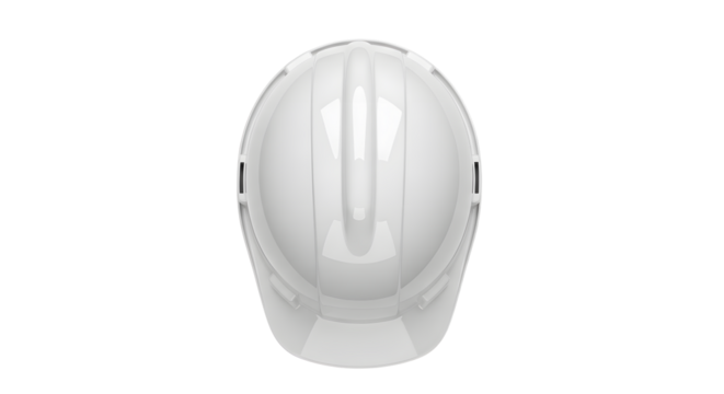 White Computer Mouse with Ergonomic Design on White Background