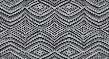 Abstract Gray Geometric Pattern Background Texture