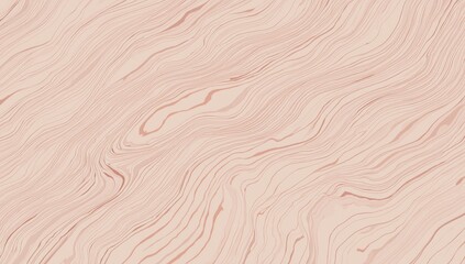 Obraz premium A textured background displays a soft, abstract pattern of layered, flowing lines in shades of blush and beige, creating a gentle, organic aesthetic reminiscent of wood grain or natural formations,...