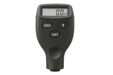 Portable digital coating thickness gauge measuring micrometers