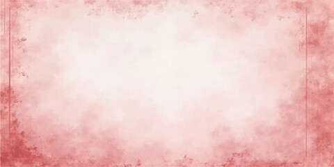 Pink grunge textured background with vintage paper and copy space