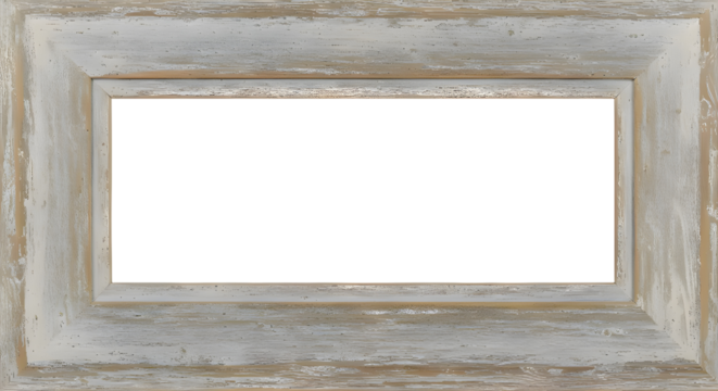Rustic wooden frame with a blank space for your photo or message isolated PNG with Transparent Background - Powered by Adobe