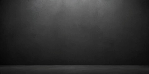 Dark grunge concrete wall room background
