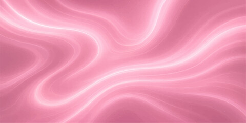 Abstract, soft pink silk and satin fabric with a flowing, textured wave design on a luxurious light background