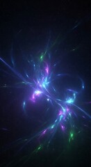 Fototapeta premium Abstract Cosmic Burst.