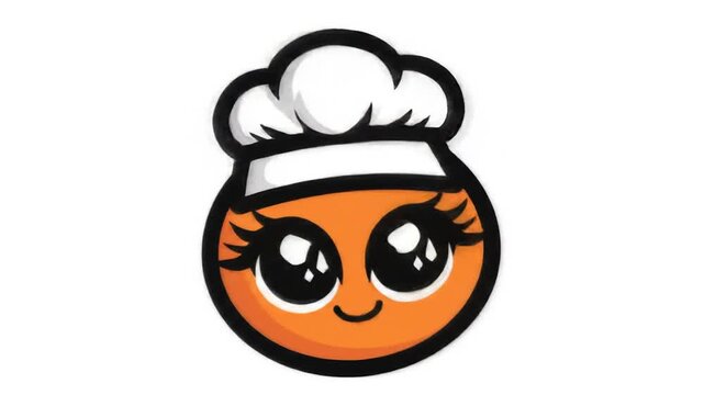 Chef cartoon character design