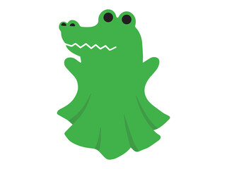 Halloween Cartoon Crocodile Ghost Costume
