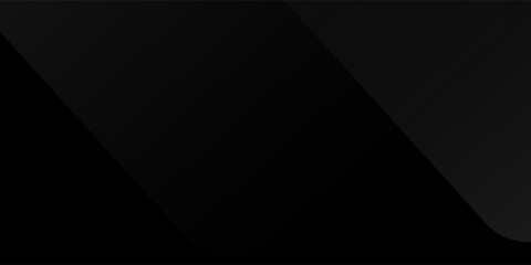 Fototapeta premium Art abstract curved wavy lines on black background. Black background with line curve design. Blurred black silk fabric. Iridescent and shining like a star in the night sky, modern