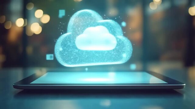 クラウドセキュリティ 情報保護のイメージ
