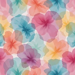 Watercolor Dream Wash Seamless Pattern