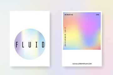 Color Background. Purple Holograph Label. Gradient Pattern. Chrome Concept. Colorful Prism Template. Memphis Screen. Iridescent Mesh. Violet Color Background