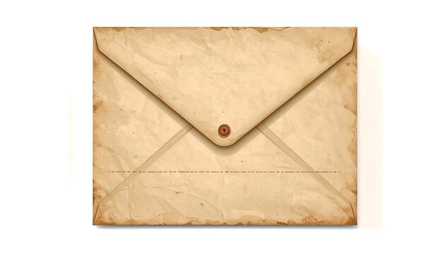 Vintage Letter Envelope Image.