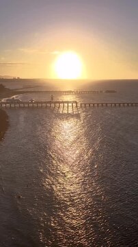 Fortaleza Ceara. Sunset Skyline At Fortaleza In Ceara Brazil. Sunset Beach. Nature Iracema Beach. Vacations Destinations. Sunset Skyline At Fortaleza In Ceara Brazil. Summer Travel.