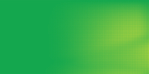 Aesthetic modern Dots halftone yellow green color pattern gradient texture background.Eps 10