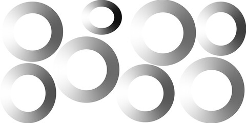 3d render of a number zero made of white spheres