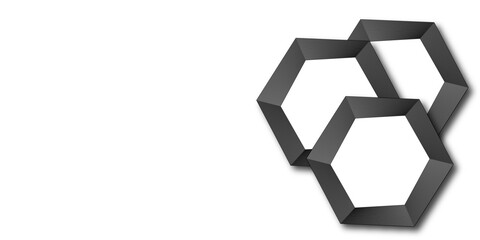 number 0 made of black plastic letters