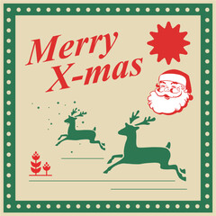 Christmas Santa Claus Greeting Card