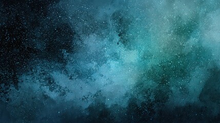 Obraz premium Abstract Dark Blue and Teal Glitter Background