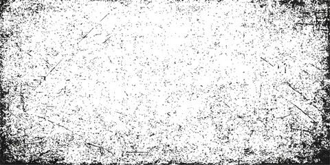 The abstract black and white grunge background features a rough texture like vintage concrete wall paper or dirty gray stone surface
