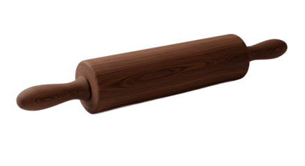 Wooden Rolling Pin for Baking and Dough Preparation.