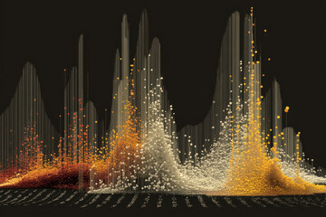 Exciting abstract data visualization