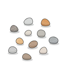 Mixed Pebbles